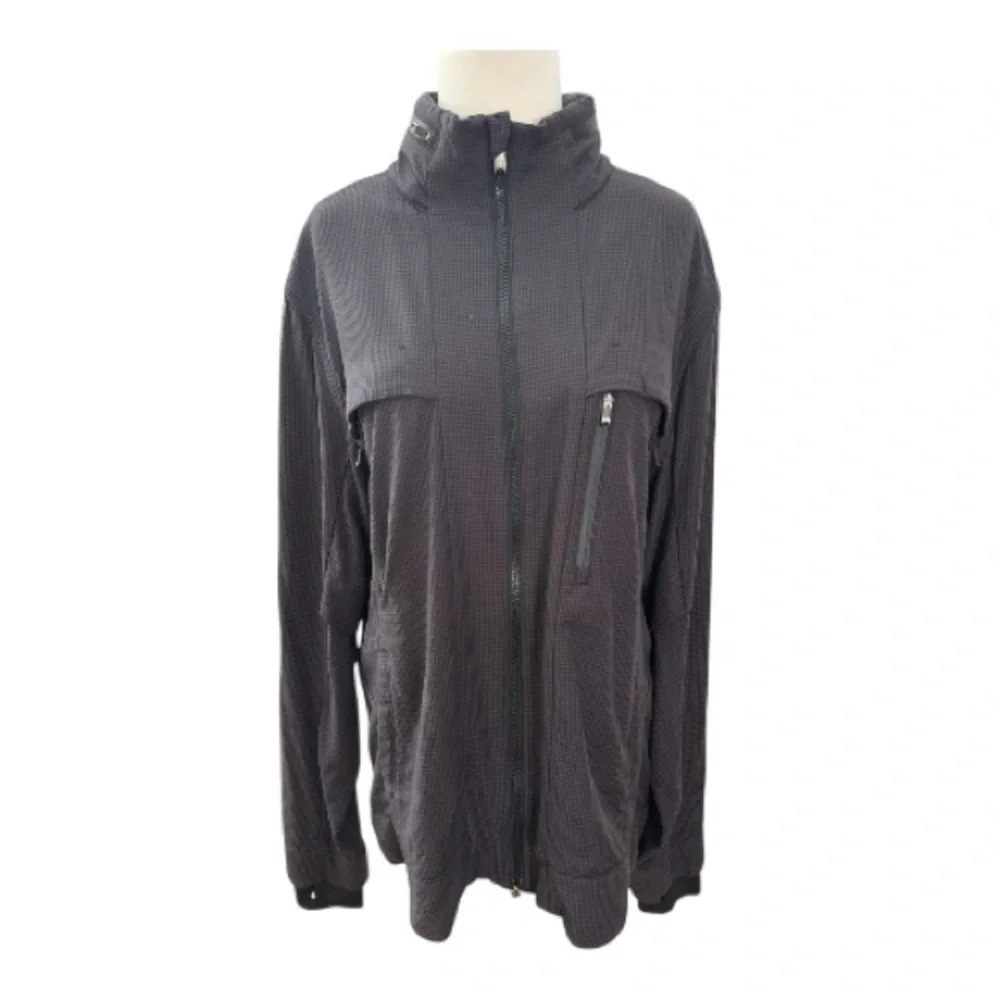 Lululemon Relay Jacket Men’s Large L Houndstooth Swift Mojave Packable‎ Hood